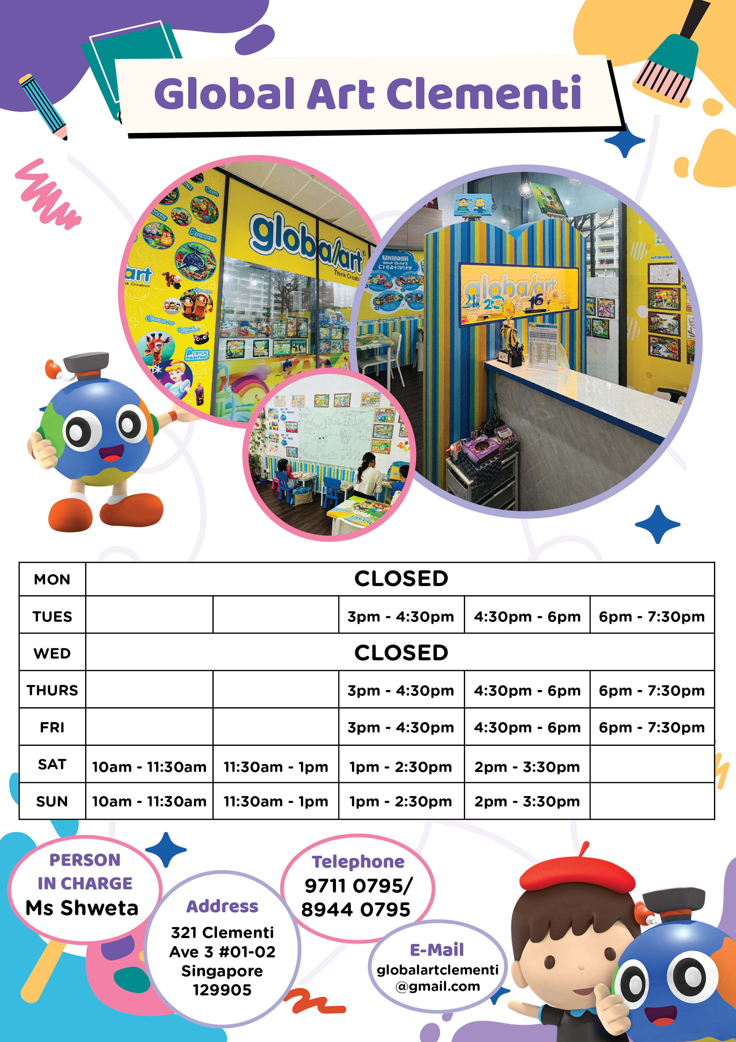 CMT Centre Timetabe (Website)