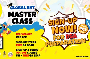 Global Art Master Class Website Banner