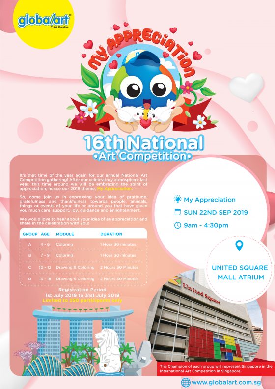 National Art Competition 2019 Best Art Classes Singapore (SG) Get