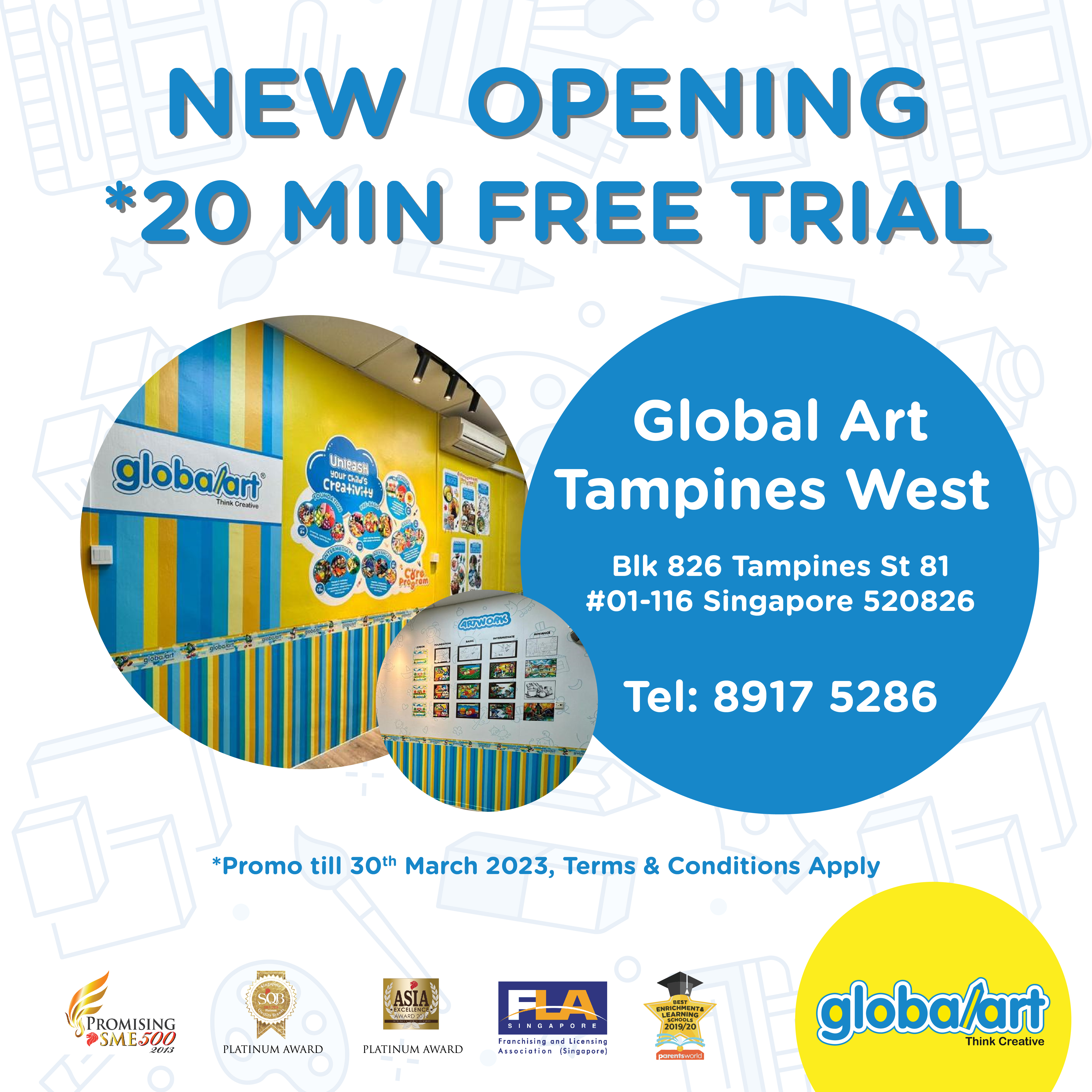 New centre opening! Tampines West branch