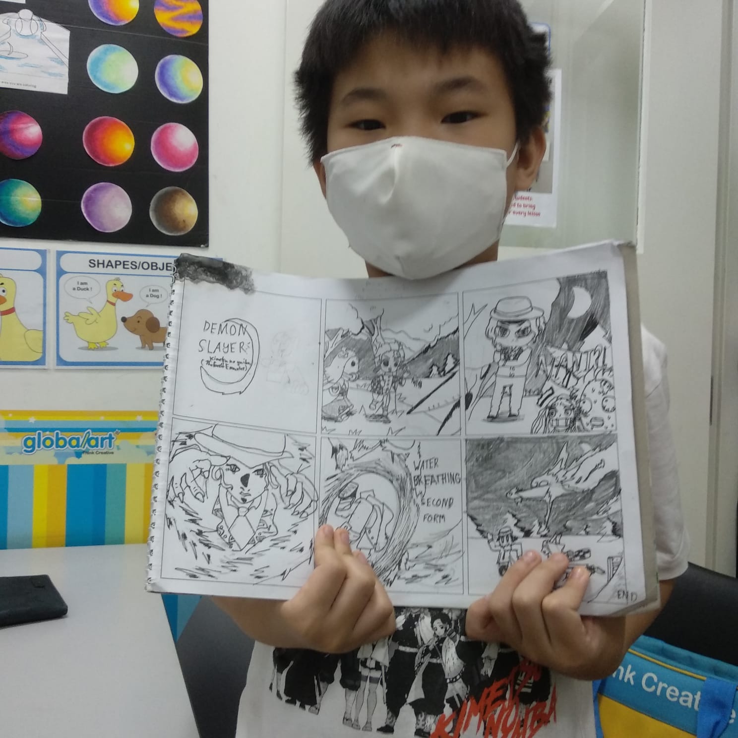 Cartoon & Comic Student Gallery - Best Art Classes Singapore (SG) | Get